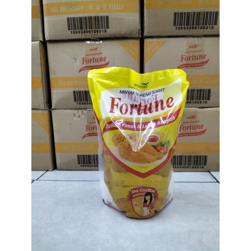 

Minyak goreng Fortune 2 liter