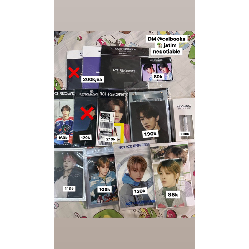 sungchan merch resonance universe kwangya set photocard pc