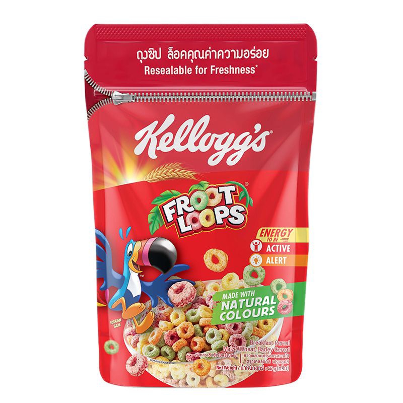 

KELLOGG'S FROOT LOOPS 55G