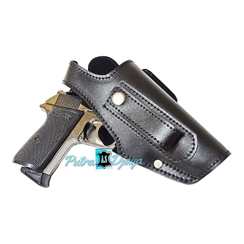 Sarung pistol pinggang walther ppk/s slip luar dalam.
