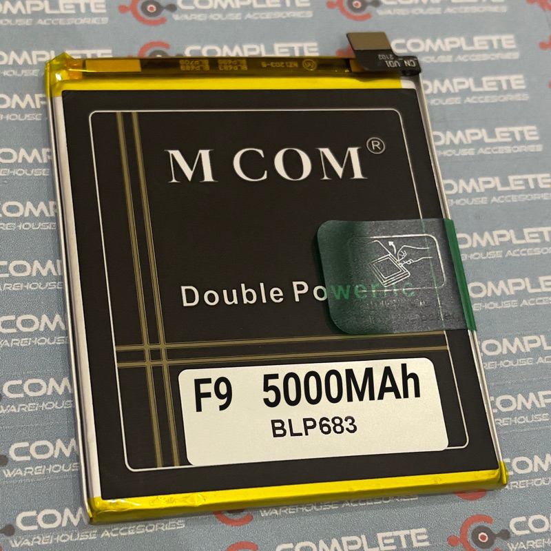 BATERAI OPPO BLP683 / BATERAI OPPO F9 MCOM DOUBLE POWER 5000MAh