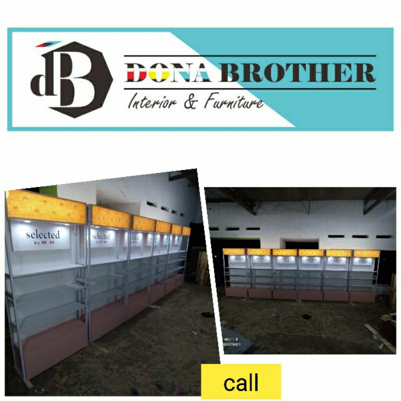 rak toko kosmetik / rak ms glow / rak display toko kosmetik / rak display kosmetik