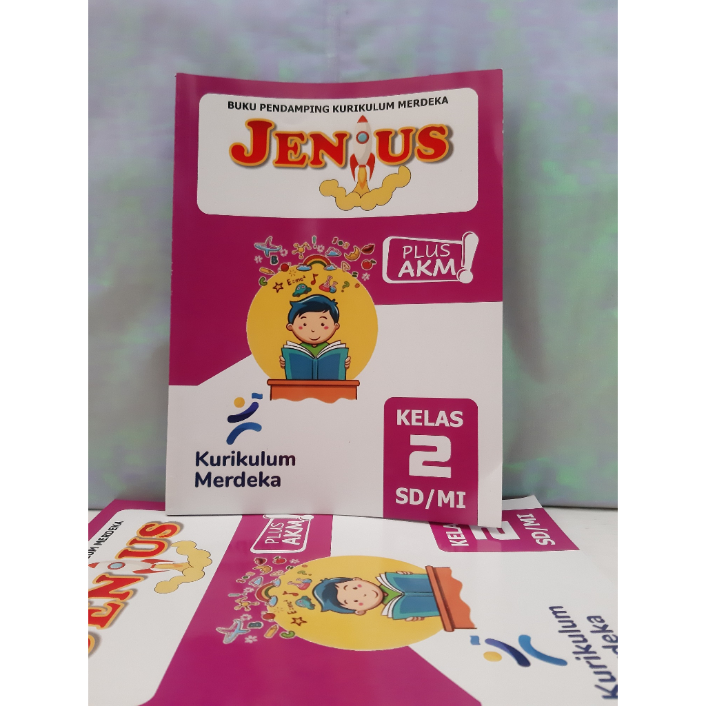 Jenius Latihan Soal SD/MI kelas 2 semester 1-Kurikulum Merdeka-AIM