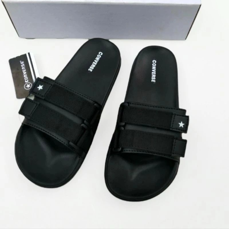 sandal slop converse slip casual slip on pria original free box