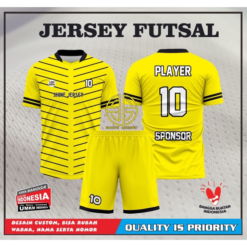 Jersey sepak bola custom