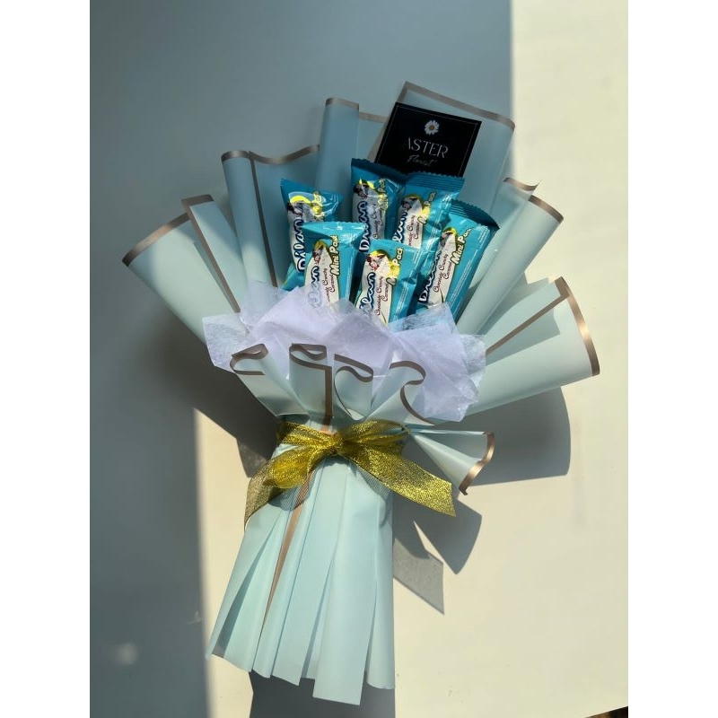 

ASTER FLORIST - Buket Coklat / Buket Bunga Coklat / Buket Ulang Tahun