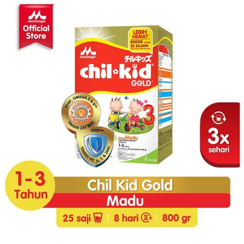 

Chillkid Gold Madu 800gr.Susu anak.Man Noi. TANGERANG.