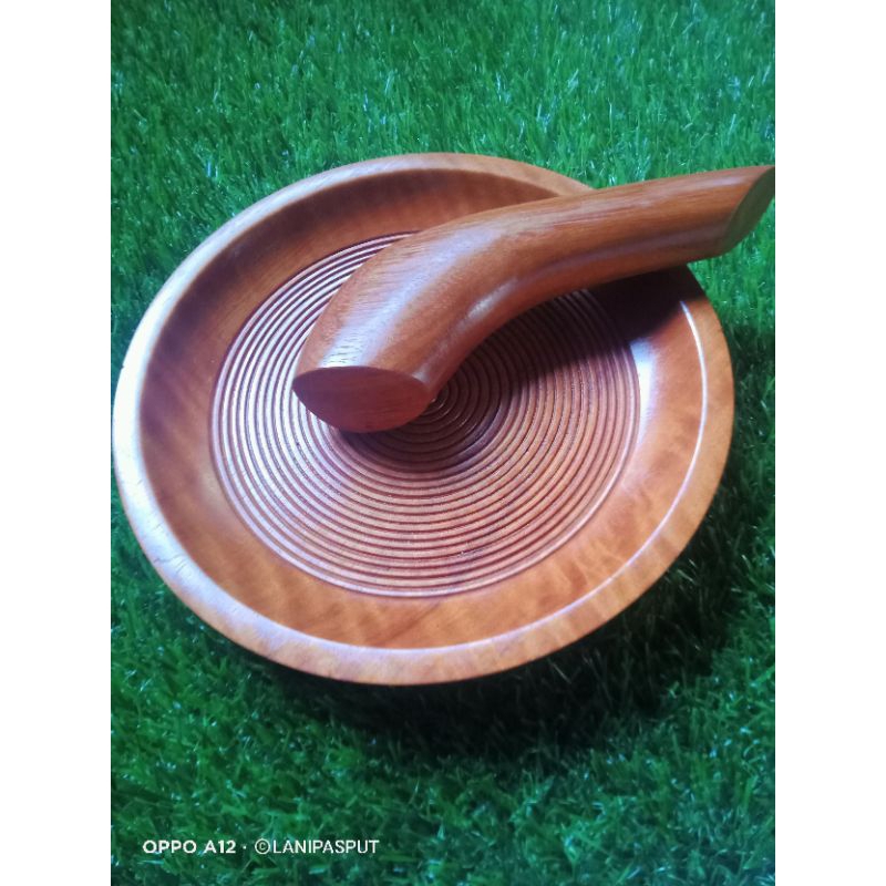 COBEK UKURAN -+19-20 CM DARI KAYU ULIN KALIMANTAN