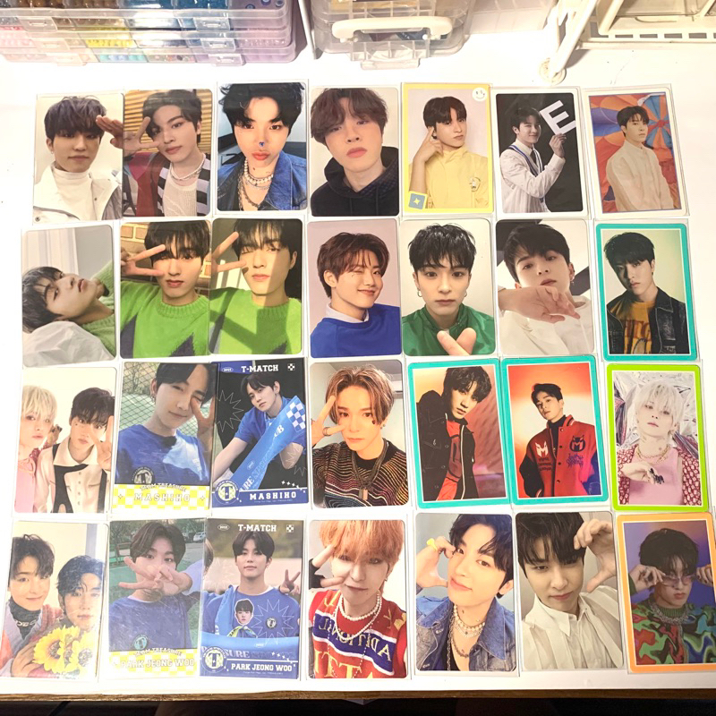 wts pc photocard aab treasure jihoon yoshi asahi jeongwoo mashiho yedam junkyu jaehyuk pop up tss ch
