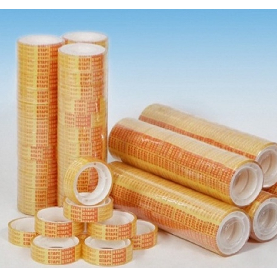 

Lakban Isolasi Bening (1/2 x 7 Yard) isi 12 Roll