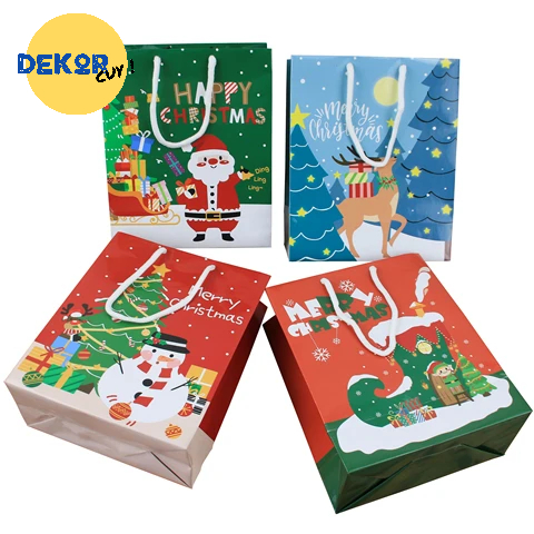 

(G6310) PAPER BAG NATAL Christmas box packaging natal tas bingkisan natal box kue natal box kado natal paper bag natal hampers natal