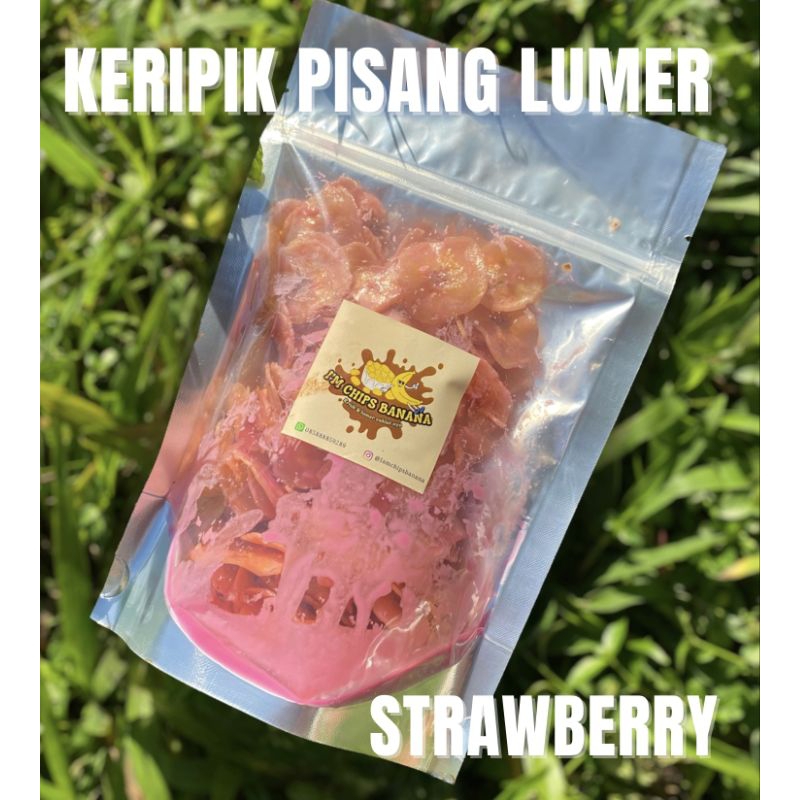 

KERIPIK PISANG STRAWBERRY 1000 GRAM BY I'M CHIPS BANANA