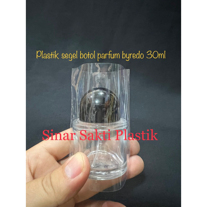 Plastik segel botol parfum byredo 30ml