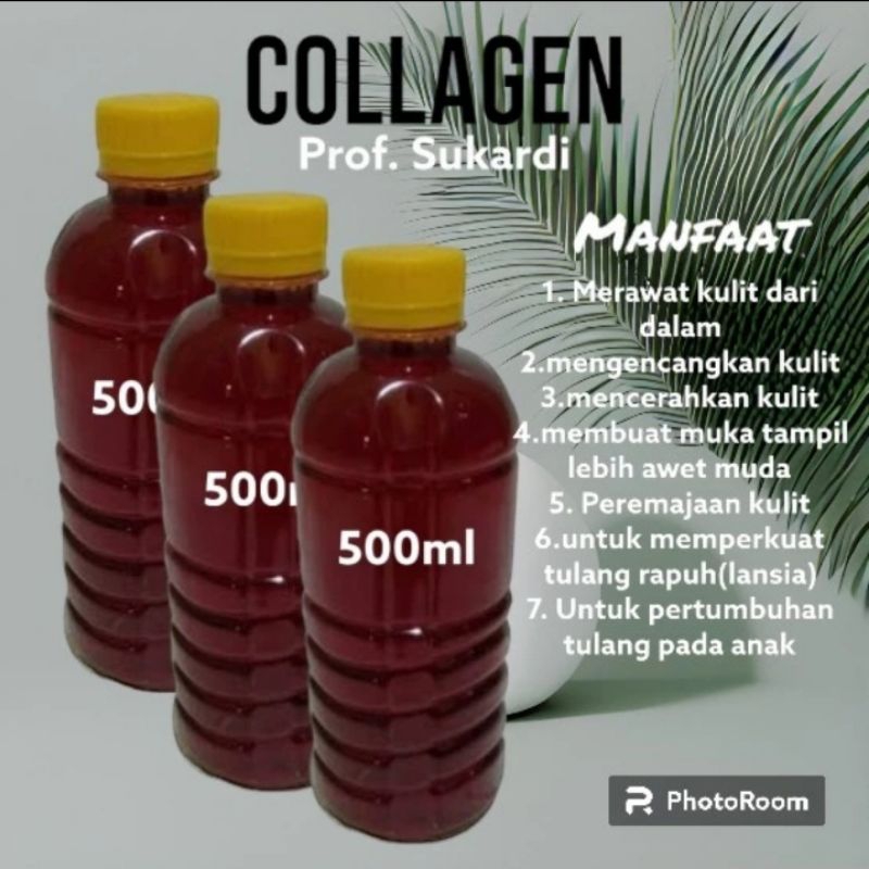

Collagen Probiotik / Kolagen / Solusi kulit cerah / Tulang Cerah / Probiotik Prof sukardi