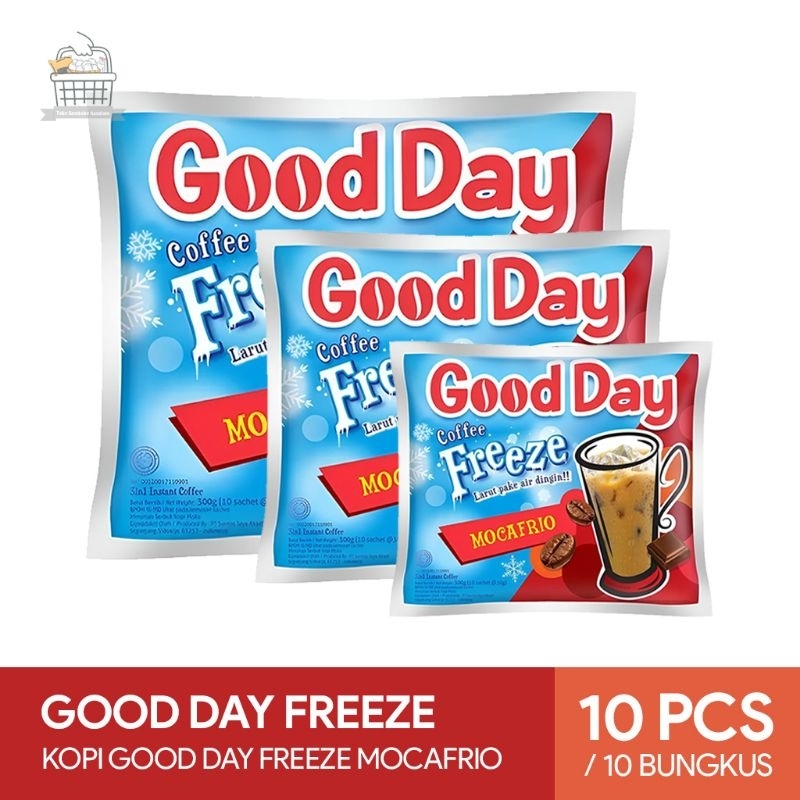 Good Day Freeze - Kopi Good Day Freeze Mocafrio - 10 Sachet