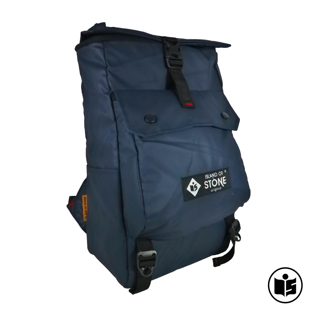 Tas Ransel SETCAR Bimo (Biru) - Island Of Stone