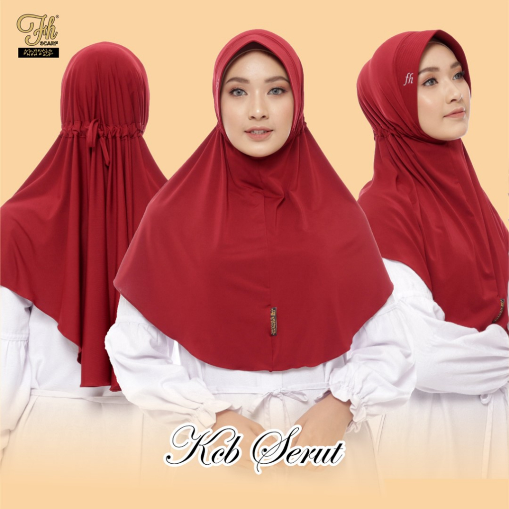 Hijab Jilbab Instan Spandek Jersey Kcb Serut