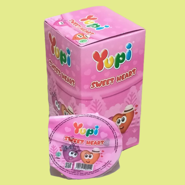 

Yupi Sweet Heart Permen Jelly [12 pcs/box]