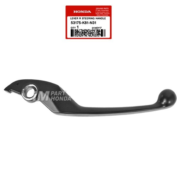 [53175-K81-N31] HANDLE / HANDEL / HENDEL / TUAS TANGKAI REM KANAN BEAT STREET 2017 2018 2019 / NEW L