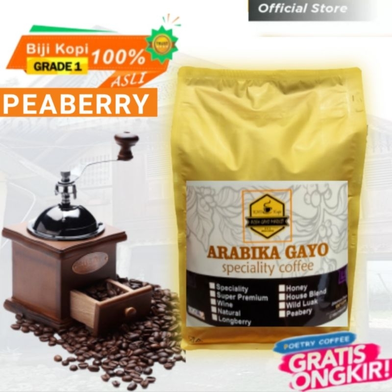 

KOPI ACEH ASLI LANANG PEABERRY ARABIKA GAYO ACEH 1kg BIJI DAN BUBUK KOPI HITAM ALAMI 100% TANPA CAMPURAN tampa GULA tanpa AMPAS GRADE SPECIALTY Kopi aceh ASLI arabika gayo ORIGINAL specialty AMAN DI LAMBUNG BERKHASIAT Mandheling 100% Full Arabica