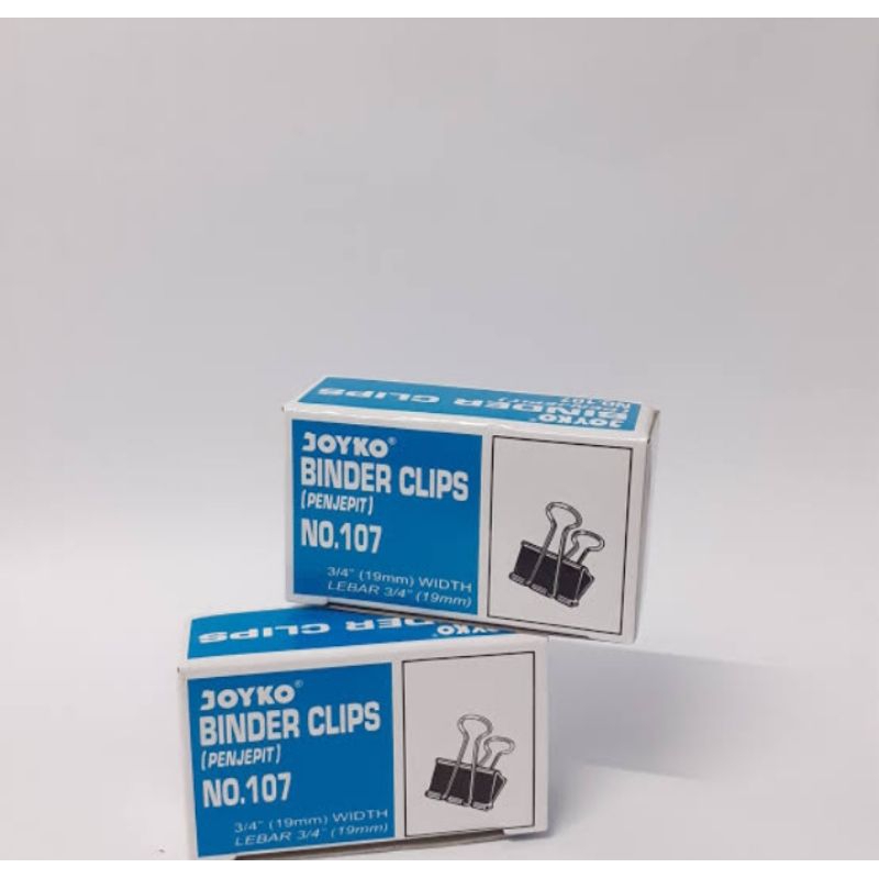 

Binder Clip Per kotak kecil 105,107,111,155,260(isi 12biji)