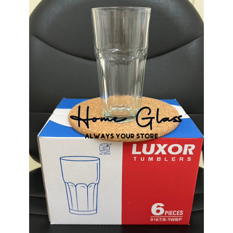 Gelas Es Tebal Kedaung 916T 460ML Set isi 6 Pcs/Gelas Es Teh/Gelas Depot