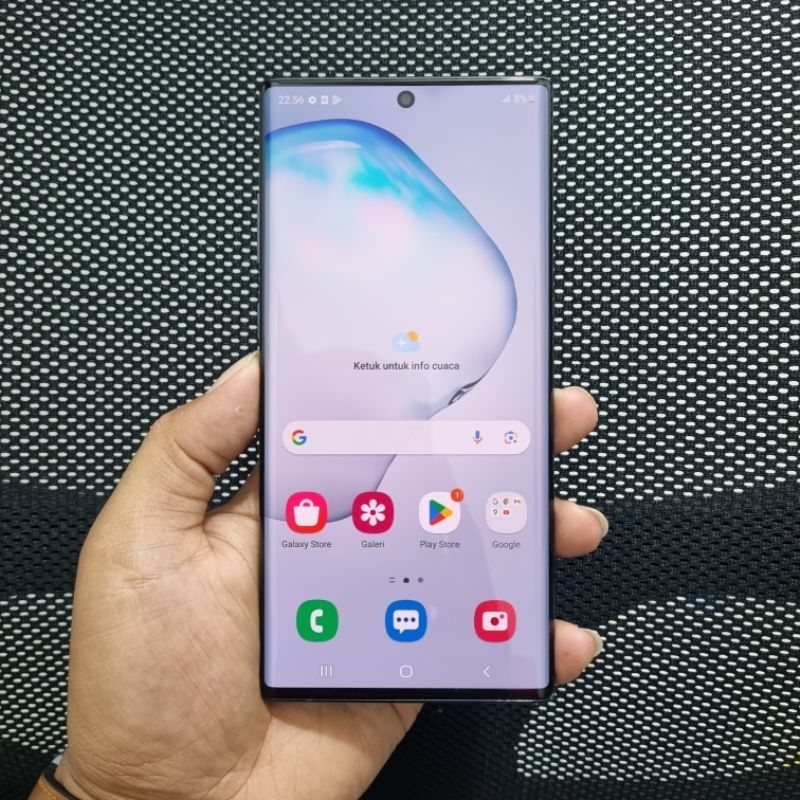 SAMSUNG NOTE 10+ / NOTE 10 PLUS RAM 12/256 RESMI SEIN HANDPHONE HP SECOND BEKAS TERMURAH TERLARIS