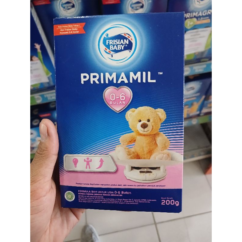 frisian baby primamil 0-6 bulan, susu formula baby 200 gram