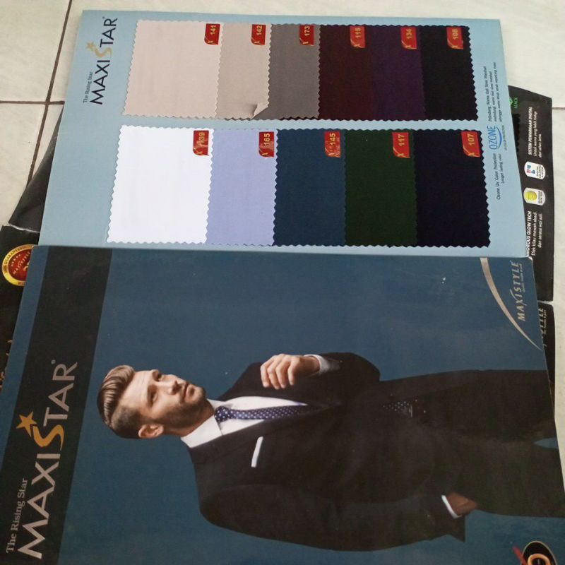 katalog contoh kain maxistar