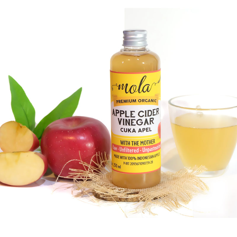

MAR Mola Cuka Apel Organik / Apple Cider Vinegar Organic With The Mother Untuk Diet Alami