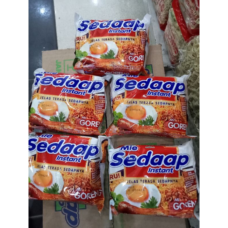 

paket hemat 5 pcs mie sedaap 87gr