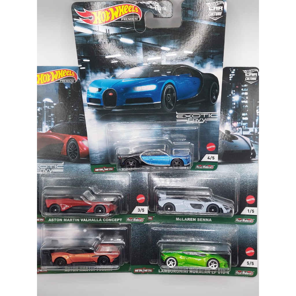 HOTWHEELS PREMIUM EXOTIC ENVY