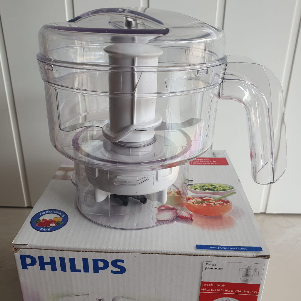CHOPPER DAGING BLENDER PHILIPS ORIGINAL HR 2115 2116 2061 2071