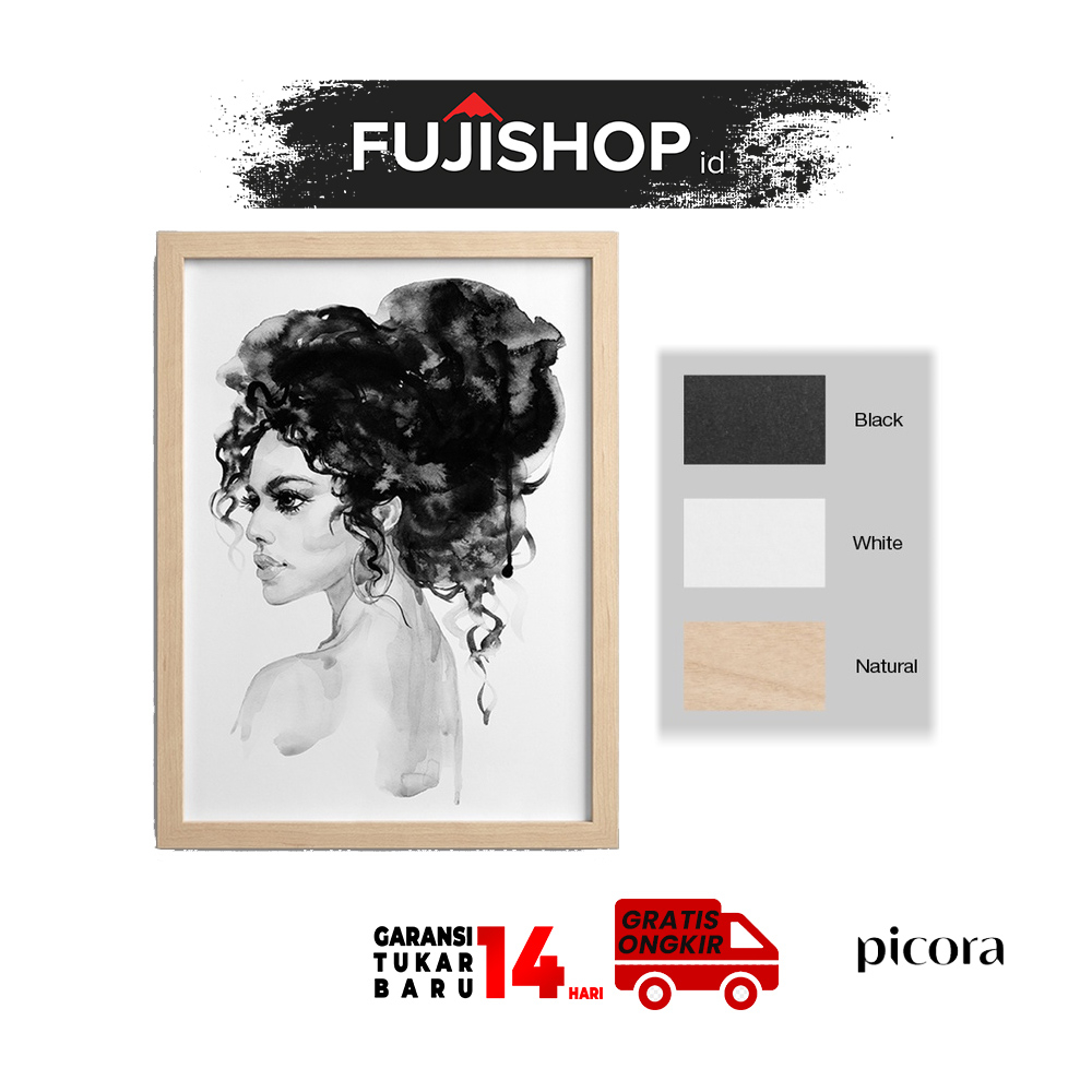 Picora Arte Poster Frame 30x40cm Bingkai Foto Pigura Frame