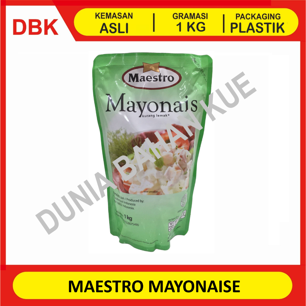 

MAYONAISE MAESTRO ORIGINAL / MAYONNAISE MAESTRO - 1 KG