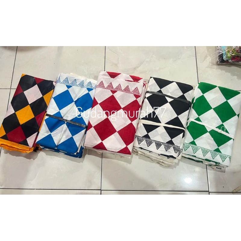 KAIN POLENG / KAIN BALI 2 WARNA KAIN BALI 4 WARNA KAIN POLENG BALI JARIK POLENG BALI MOTIF CATUR KOT