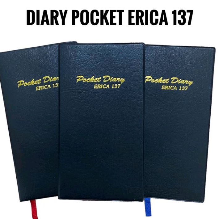 

Diary Poket Erica 137/Buku Diary Notes/Per Pcs
