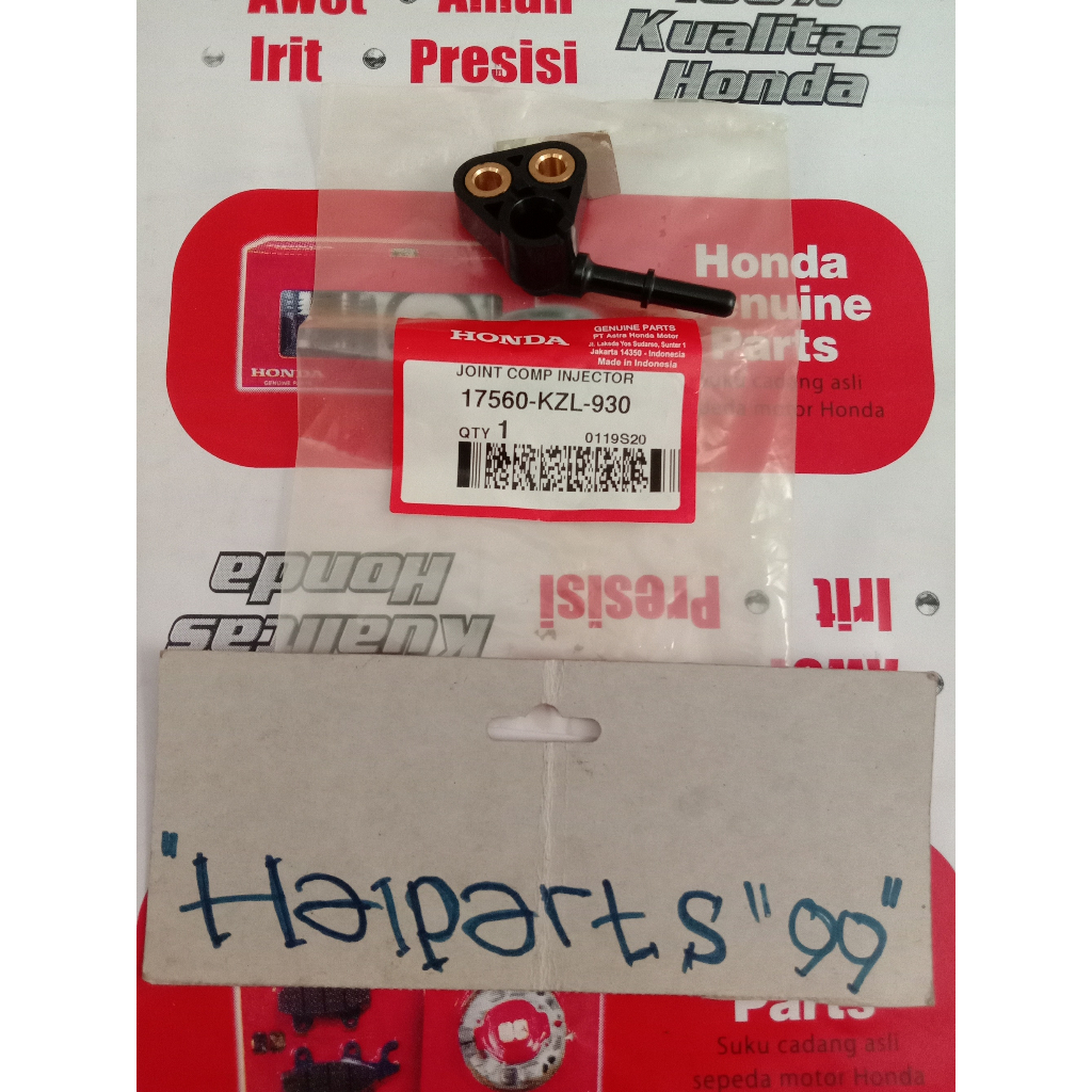 Joint injektor joint comp injektor BeAT FI CBS K25 (2012 - 2014) Scoopy eSP K16R (2015 - 2017) Spacy