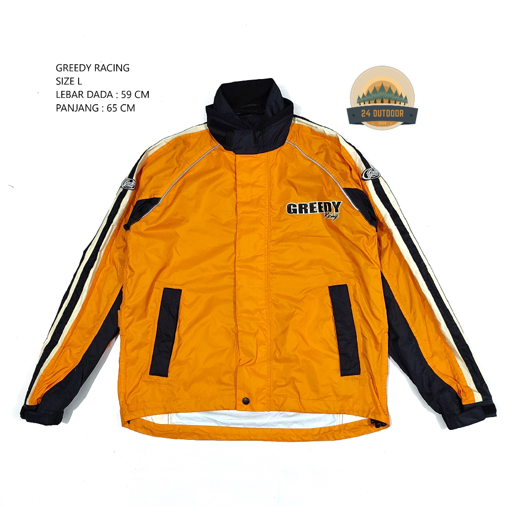 Jaket vintage High waterproof Greedy Racing J.16