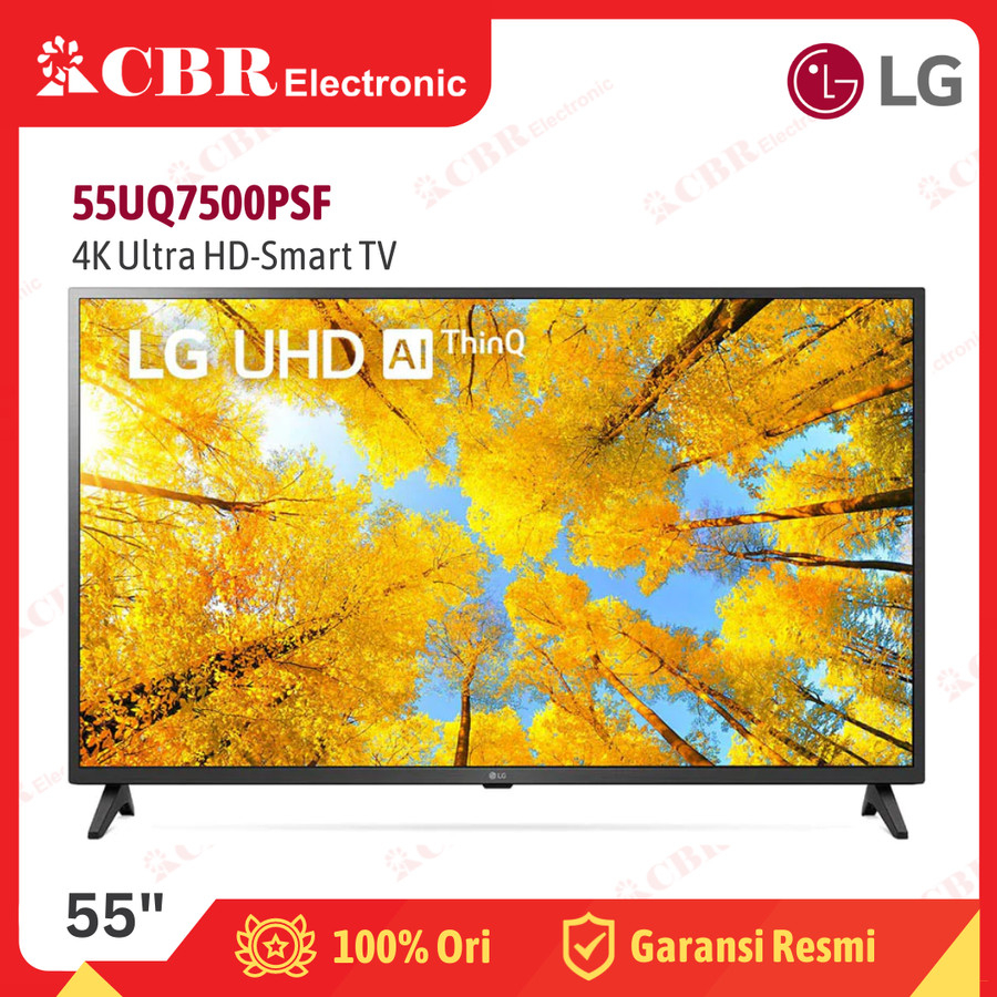 TV LG 55 Inch LED 55UQ7500PSF (4K UHD - Smart TV)