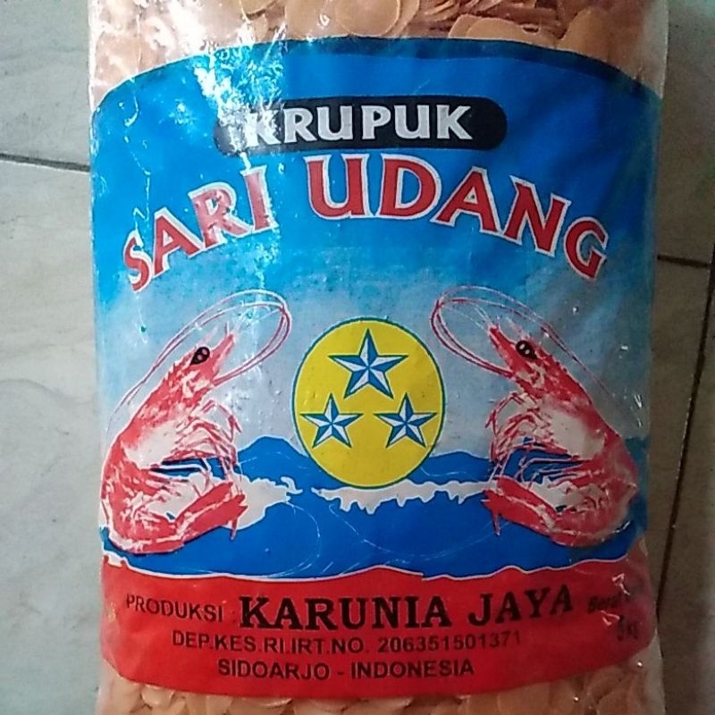 

Kerupuk Mentah Sari Udang 500g