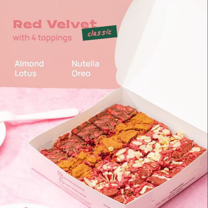 

Brownies Red Velvet Classic