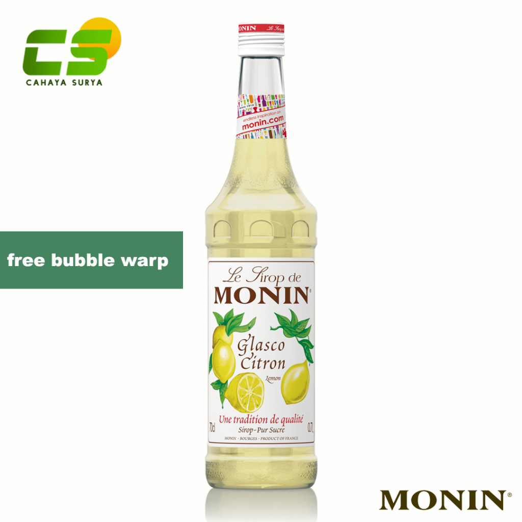 

Monin Syrup/Sirup - Glasco Lemon Syrup 700 ml