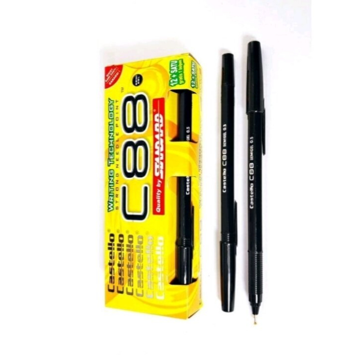 

PULPEN / BOLPEN / BULLPOINT CASTELLO HITAM