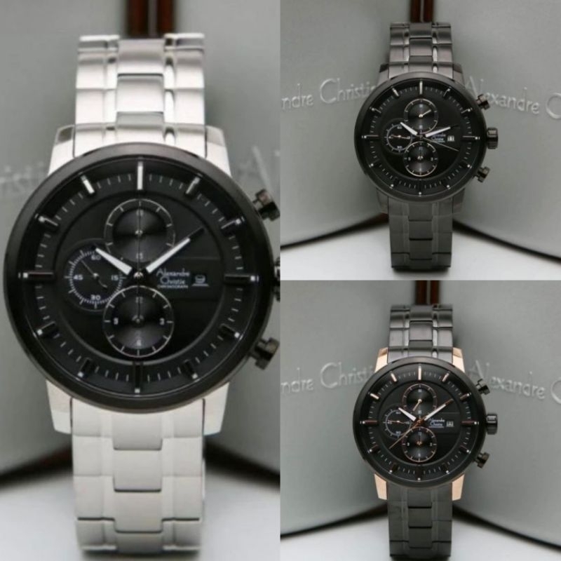 Jam Tangan Pria Alexandre Christie AC 6323 MC Original