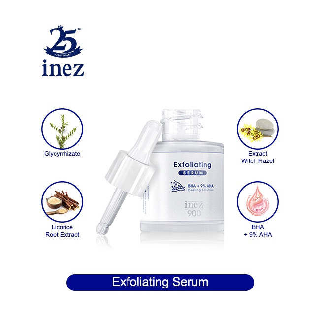 Inez 900 Cosmetics Exfoliating Serum / Serum wajah