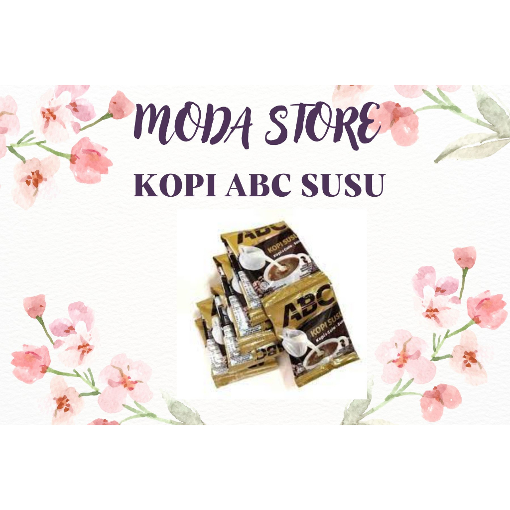 

Kopi ABC Kopi Susu Sachet ( 10 sachet / renceng )