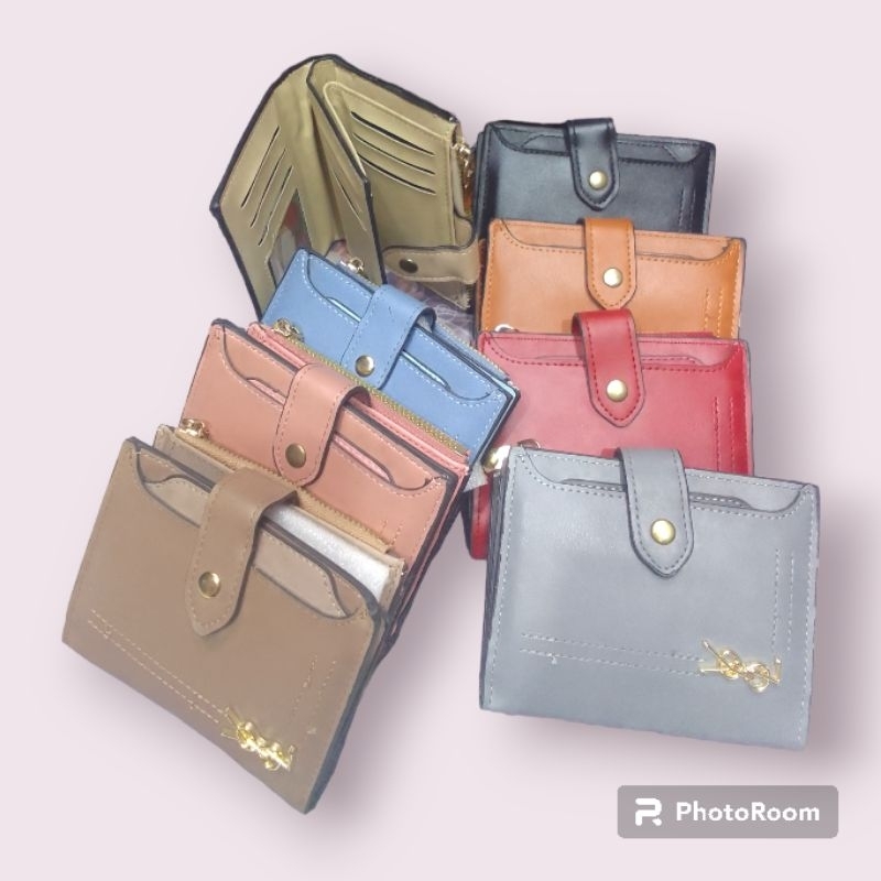 Dompet wanita import YSL kulit premium 100%