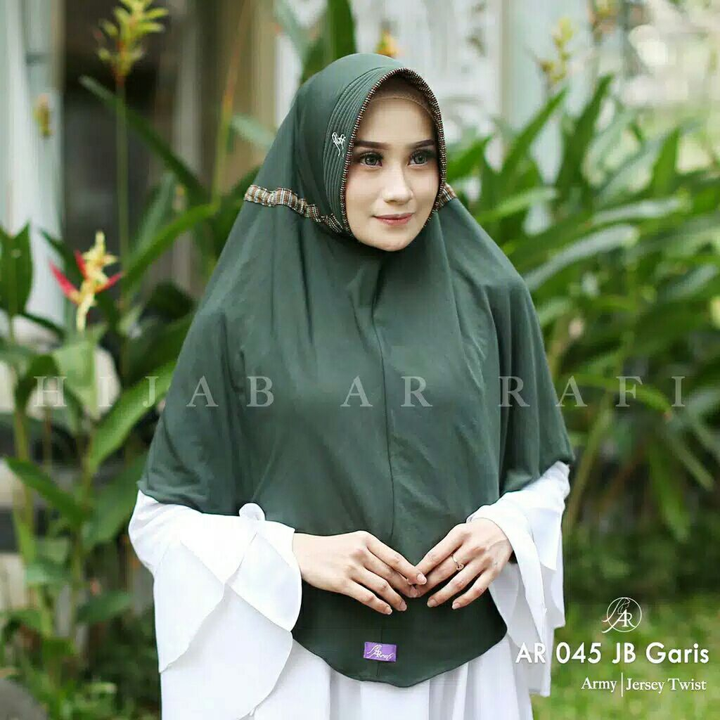Arrafi Hijab Jumbo AR 045 Jumbo P. Wajah : 27 cm Stella Premium Hijab Yessana Terbaru Ejamas