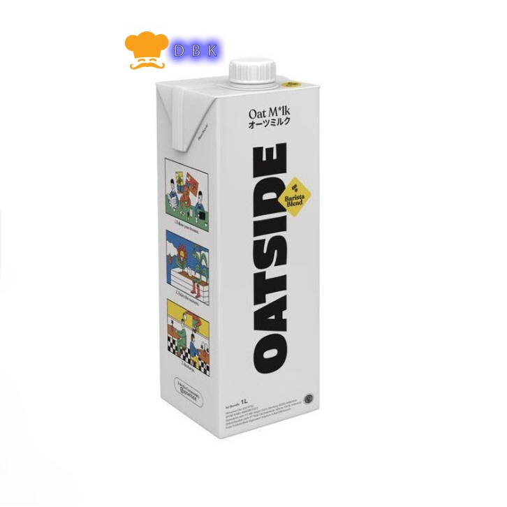 

Oatside Barista blend Oat Milk 1L - Susu Oat Gandum